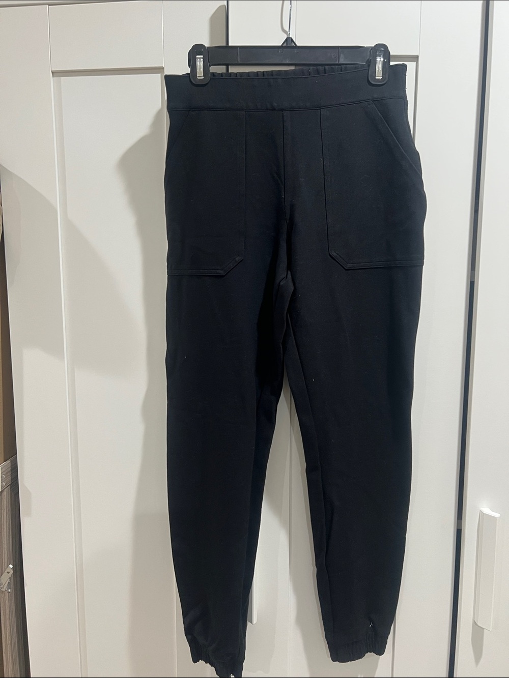 SPANX Black Track Joggers